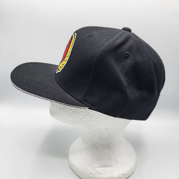 Two In The Shirt Cap‎ Hat Adult Snapback Black Acrylic Wool - Picture 6 of 8